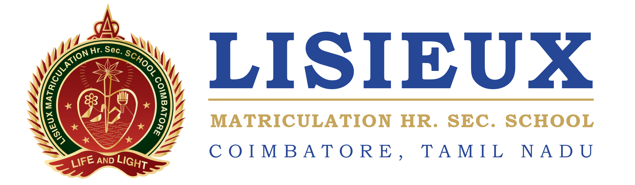 Lisieux Matriculation Higher Secondary School Logo